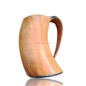 Top Demanded Handmade Luxury Horn <b>Travel</b> <b>Mug</b> with Handle Eco-Friendly Wine <b>Mug</b> at <b>Cheap</b> Price Drinkware <b>Mug</b> - Product Image 1