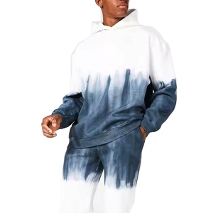 Produit en gros Nouveau 2025 Ensemble sweat-shirt et pantalon de survêtement pour homme avec logo personnalisé Streetwear décontracté - Product Image 1