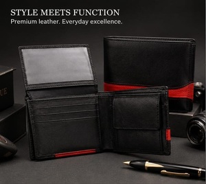 Vintage Genuine Leather <b>Wallet</b> Handmade Bifold <b>Wallet</b> with ID Window Available at Bulk Quantity from India - Product Image 4