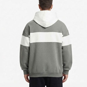 Sweat à capuche épais pour homme, style frais, en molleton de coton de haute qualité, idéal pour l'hiver, décontracté et tendance, style streetwear - Product Image 2
