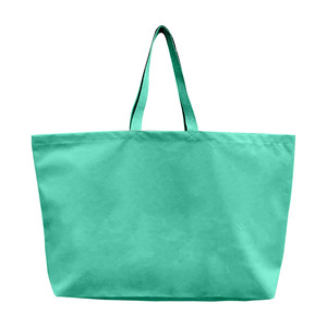 2026 Top Simple Design Lightweight 100% Cotton Custom Solid Colors And Pattern <b>Shoulder</b> Handle Shopping <b>Large</b> Tote <b>Bags</b> - Product Image 1