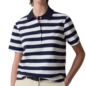 Service OEM : Créez Votre Propre Logo – Nouveaux Polos Personnalisés pour Hommes et Femmes – Impression Personnalisée – Style Rayé à Prix Abordable - Product Image 1