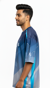 T-shirt décontracté pour homme, style streetwear, surdimensionné, sublimation, vêtements tendance - Product Image 3