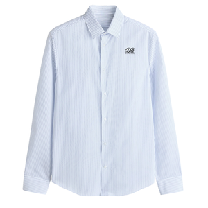 Chemise Homme Slim Fit Facile d'Entretien Infroissable Boutonnée Manches Longues Formelle Décontractée Habillée Vêtements Personnalisés Vente en Gros - Product Image 1