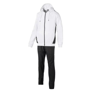 Chándal Deportivo de Invierno para Hombre, con Capucha, Estampado Floral, Corte Ajustado, 100% Poliéster, Resistente al Viento y Transpirable - Product Image 2