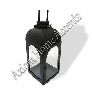 Axiom Home Accents' Elegant Coastal Chic Luxe Portavelas de madera Linternas y tarros Decoración navideña hecha a mano - Product Image 5