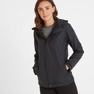 Chaqueta Cortavientos Impermeable para Mujer, Chaqueta Bomber con Capucha, Ligera, Impermeable, para Primavera y Otoño, Talla 6XL - Product Image 4