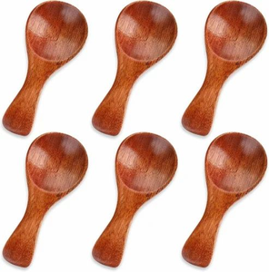 Cuillère en bois de manguier naturel pour servir à table, durable, passe au lave-vaisselle, lavage à la main uniquement, compatible micro-ondes, prix très abordable - Product Image 5