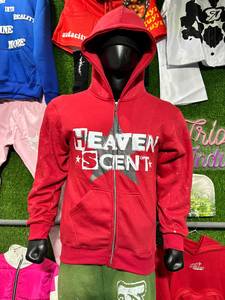 Sweat-shirt à capuche zippé rouge pour homme OEM 2026 Heaven Scent, coupe classique, décontracté, en coton tricoté, pour l'automne, fabriqué par TRIOTAKE INDUSTRY - Product Image 4