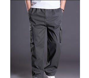 Custom Logo Mens <b>Cargo</b> Pants Cotton <b>Stretch</b> Blend Casual Cargos Bulk Orders Fast Delivery - Product Image 3