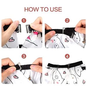 Capa de Peluquería Tactus Industries con Estampado de Dibujos Animados, Cintura Ajustable, Material de Nailon/Poliéster Resistente al Agua para Niños y Barberos - Product Image 3