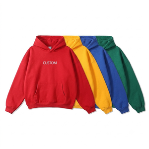 Sweat à capuche oversize pour homme en molleton de coton premium, coupe décontractée, poche kangourou, style streetwear décontracté, haut pour tous les jours - Product Image 5