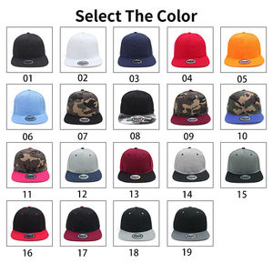 Casquettes Snapback vierges à 6 panneaux personnalisables OEM en gros – Créez votre logo – Casquettes de sport unies style Hip Hop Camouflage - Product Image 5