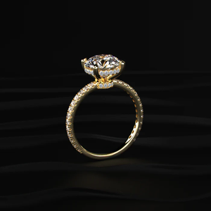 Premium 2.6 Ct Round Cut Diamond Engagement <b>Ring</b> Classic Bridal <b>Ring</b> Elegant Wedding Jewelry for Women Sparkling Design - Product Image 3