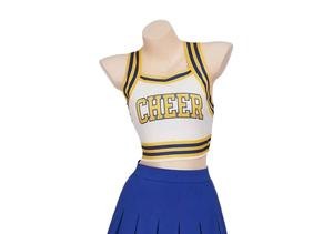 Uniforme de Animadoras Deportivo, Moderno, Duradero, Elástico y Suave, con Patrón Personalizado y Material Transpirable de Alta Calidad - Product Image 3