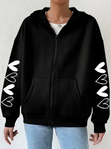 Sudaderas con Capucha Gruesas de Invierno para Mujer, Sudaderas de Forro Polar Personalizadas - Product Image 4