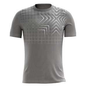 Camisetas personalizadas OEM lisas con impresión de logotipo y bordado, de manga corta, para hombre, de verano, en venta. - Product Image 6