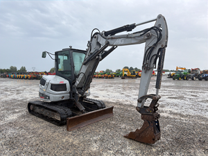 Mini-excavatrice sur chenilles ES60TR durable pour l'aménagement paysager, les travaux publics et la préparation des chantiers - Product Image 6