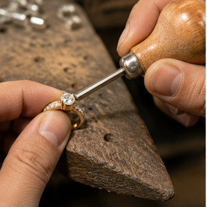 Herramienta de inserción de gemas con punta invertida, herramienta manual para engastar gemas, equipo para engastar piedras de joyería, MANAN INSTRUMENTS - Product Image 3