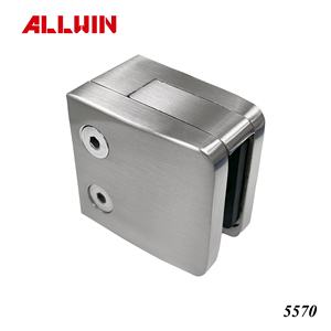 Abrazadera de balaustrada de vidrio cuadrada de acero inoxidable 5050 con sistemas de medición de pulgadas y métricas - Product Image 4