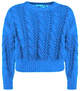 Jersey personalizado de alta calidad para mujer, suéter grueso, rompevientos, suéteres de lana de colores sólidos - Product Image 6