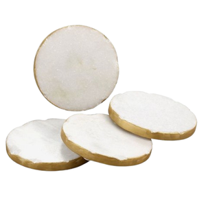 Posavasos de Mármol de Diseño Lujoso, Proveedor Mayorista, Posavasos Hexagonales y Cuadrados Antideslizantes, Absorbentes para Té y Café - Product Image 2