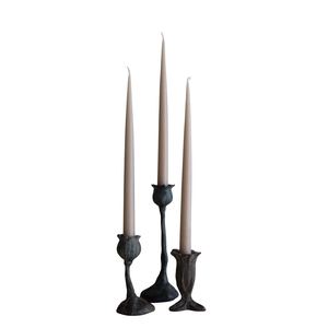 Portavelas de hierro para montar en la pared con acabado de recubrimiento en polvo para decoración del hogar, centro de mesa para comedor, decoración de cocina - Product Image 3