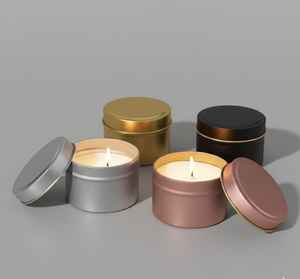 Vela Aromática Elegante en Lata de Metal, Cera de Soya Hecha a Mano, Etiqueta Privada Personalizada, Decoración para el Hogar, Precio al por Mayor - Product Image 2