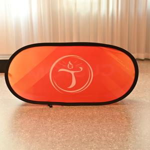 Banderas y Pancartas Promocionales de Golf Plegables Horizontales Personalizadas para Ferias Comerciales, Exposiciones al Aire Libre y Eventos Deportivos - Product Image 6