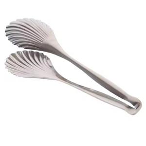 Elegant Metal Serving <b>Tongs</b> for Buffet Salad Bread <b>BBQ</b> Dessert Serving Use - Product Image 6