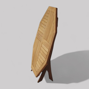 <b>Solid</b> Teak Wood Foldable Beach Chair With <b>Wooden</b> <b>Table</b> For Home Furniture Decoration - Product Image 6