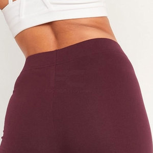 High Quality Wholesale Elastic Waist Hot Sale <b>Yoga</b> <b>Leggings</b> Solid Full Length Quick Dry Latest Design Reasonable Price - Product Image 6