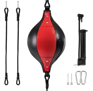 Balón de Boxeo Personalizado de Cuero Premium y Cuero Sintético, Altura Ajustable, Duradero y Ligero, para Interiores/Exteriores - Product Image 2