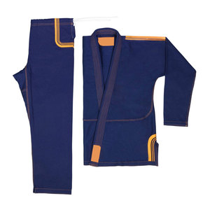 High Quality Top Selling BLACK <b>LEAF</b> BJJ Gi Uniform 100% Cotton Windproof Contrasting Color Stitching Light Weight New Design - Product Image 1