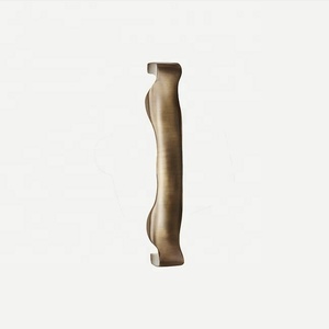 Luxury Minimalist <b>Brass</b> Pull Handle <b>Antique</b> Matte Color Kitchen Bedroom Bathroom Cabinets Home Office Wardrobes <b>Doors</b> Pulls - Product Image 5