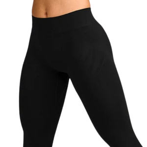 Leggings Deportivos de Cintura Alta sin Costuras para Mujer, Leggings Elásticos para Fitness, Yoga, Running, Gimnasio, con Ajuste Cómodo y Logotipo Gris - Product Image 2