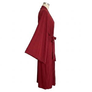 Fabricante de Abayas Kimono Maxi con Frente Abierto Islámico Personalizado para Mujer, Modal Transpirable y Suave de Lujo - Product Image 2