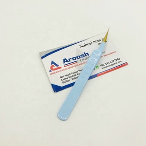 Haute Qualité Professionnel En Acier Inoxydable Bébé Bleu Enduit Extension De Cils Pince À Épiler Pointu Or En Gros Durable Élégant - Product Image 4
