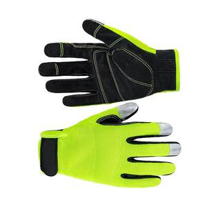 Safety Work <b>Gloves</b> Gardening Working Mechanic <b>Gloves</b> Highest Demanding Flexible Padded Palm Protection Wear Mechanic <b>Glove</b> - Product Image 4