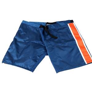 Pantalon de hockey sur glace personnalisé OEM/ODM avec logo d'équipe, sublimation, extensible, 100 % fibre de polyester, short d'entraînement, taille élastique, vêtements de pratique - Product Image 1