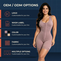 Faja Moldeadora de Alta Compresión Personalizada para Tallas Grandes, Prenda Moldeadora de Cuerpo Completo, Faja Postoperatoria Columbia BBL