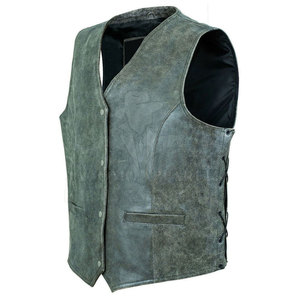 Gilet en cuir d'hiver de style moderne, conçu pour un usage décontracté axé sur la mode, les voyages et le confort quotidien - Product Image 4