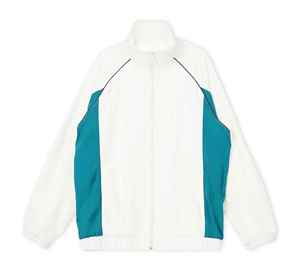 เสื้อแจ็คเก็ตกันลมมีฮู้ด ไซส์ใหญ่ ผ้าไนลอนสีพื้น ชุดวอร์มผู้ชาย รับผลิตตามแบบ (OEM) พร้อมปักโลโก้ เสื้อแจ็คเก็ตกันน้ำ กางเกงวอร์ม ชุดกีฬา ชุดลำลอง สตรีทแวร์ - Product Image 2