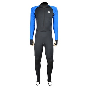 Combinaison de plongée unisexe en spandex, fermeture éclair sur la poitrine, manches courtes, protection solaire, respirante, pour la natation, la plongée avec tuba, le surf, OEM/ODM - Product Image 1