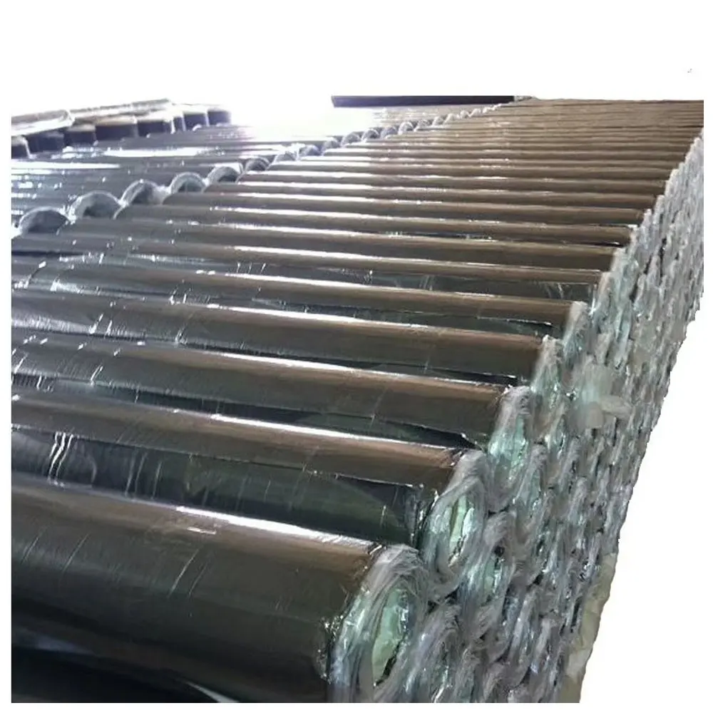 Bitume auto-adhésif asphalte feuille d'aluminium bande Flash toiture bande étanche sous-couche de toit