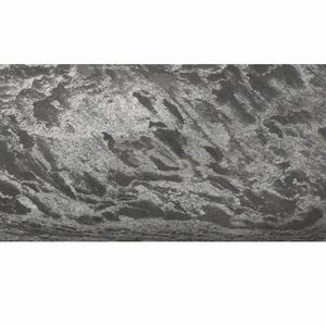 Exportador de material de revestimiento de piedra flexible, revestimiento de piedra en láminas flexible color gris plateado y negro, azulejo de pared brillante, uso seguro para villas y hogares. - Product Image 2