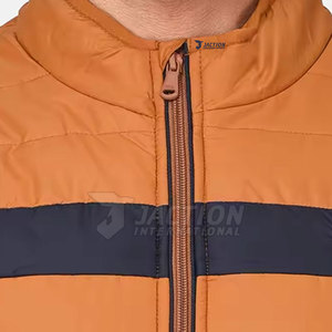 Gilet d'hiver matelassé pour homme de haute qualité à bas prix, design unique, couleur unie, gilet d'hiver matelassé pour homme - Product Image 6