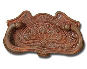 Poignées et poignées à anse en fer et laiton de style rustique classique, élégantes et rétro pour cuisines modernes - Product Image 3