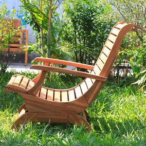 Chaises Adirondack modernes en gros Mobilier en bois HDPE résistant aux intempéries pour l'extérieur Porche Bar ou Hôtel Application - Product Image 3