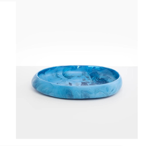 Unique Eco-Friendly Resin Round Polished Classic <b>Plates</b> for Tabletop Decorations Party Use - Product Image 1